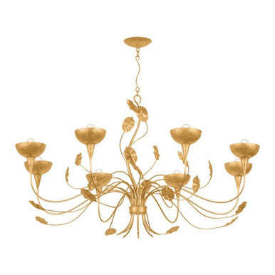 Innsbruck 8 Light Chandelier 29.5 Inch Tall and 52 Inch Wide by Corbett - 566-52-VGL