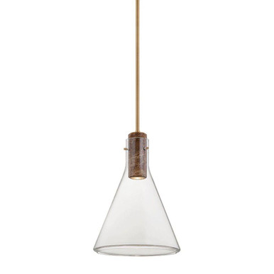 West Hill 1 Light Pendant 19.75 Inch and 13.75 Inch Wide by Hudson Valley - 1613-PBR