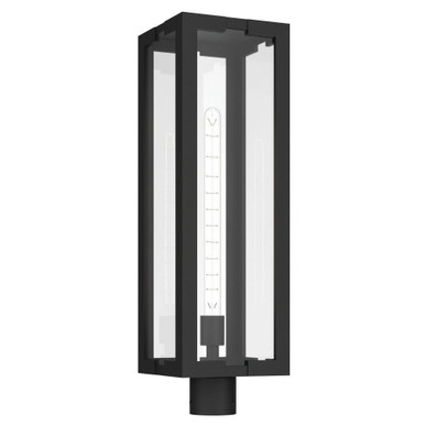 Calen 1 Light Outdoor Post Lantern 27 Inch Tall and 8 Inch Wide by Kichler - 59211BKT