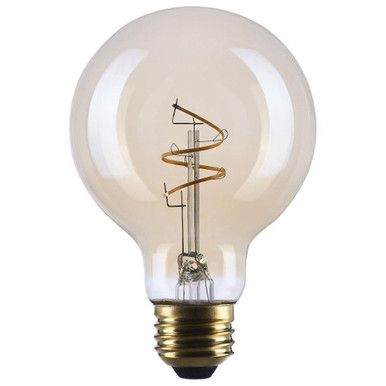 3.5W G25 LED E26 Base Replacement Bulb 3.15 X 4.73 Inch Length by Satco - S14210
