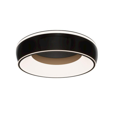 Ringwall 24W 1 LED Flush Mount 4.75 Inch Tall and 19 Inch Wide by dweLED - FM402619-BC