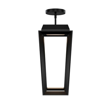 Levee 23.2W 1 LED Outdoor Mini Pendant 25 Inch and 12 Inch Wide by dweLED - PDW115625-BK