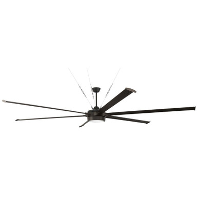 Prost 6 Blade Ceiling Fan with Light Kit 23.18 X 120 Inch Wide by Craftmade - PRT120