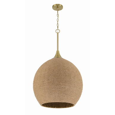 Keira 3 Light Pendant 21.5 Inch Tall and 20.5 Inch Wide by Craftmade - 61393