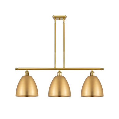 Bristol 100W 3 LED Stem hung Island 11.63 InchX36 Inch Wide by Innovations - 516-3I-MBD-9-LED