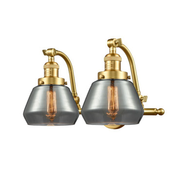 Fulton 2 Light Adjustable Bath Vanity 12 and 18 Inch Wide by Innovations - 515-2W-SG-G173