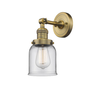 Bell 100W 1 LED Adjustable Wall Sconce 10 Inch X 5 Inch Wide by Innovations - 203-G5-LED