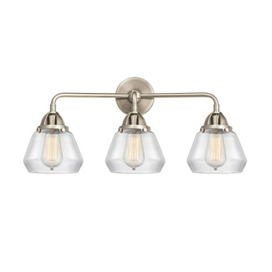 Fulton 3 Light Bath Vanity 9.63 Inch Tall X 24.75 Inch Wide by Innovations - 288-3W-SN-G172