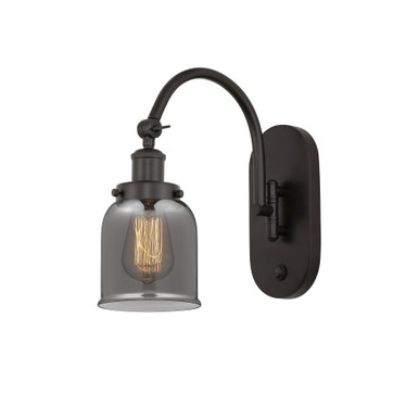 Bell 100W 1 LED Adjustable Swing Arm Wall Sconce 12.5 X 5 by Innovations - 918-1W-G5-LED