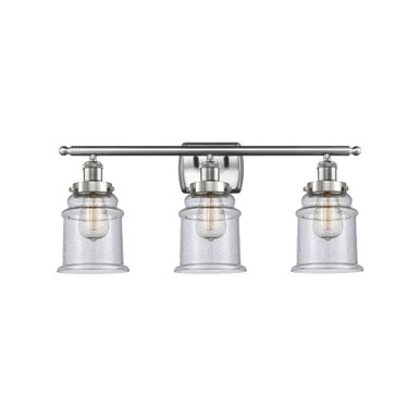 Canton 3 Light Bath Vanity 11.13 Inch Tall and 26 Inch Wide by Innovations - 916-3W-G18