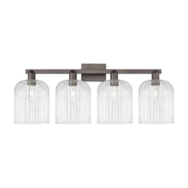 Bridal Veil 4 Light Bath Vanity 14.38 Inch and 35 Inch Wide by Innovations - 716-4W-G559-8
