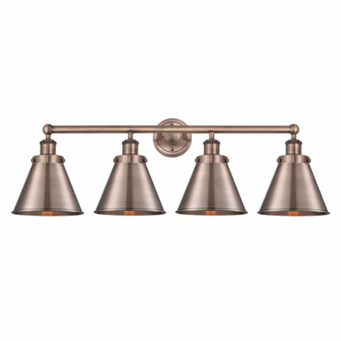 Appalachian 4 Light Vanity Light 35 Inch Wide by Innovations - 616-4W-AC-M13-AC