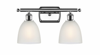 Castile 2 Light Bath Vanity 10 Inch Tall and 16 Inch Wide by Innovations - 516-2W-PC-G381