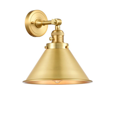 Briarcliff 1 Light Adjustable Wall Sconce 8X10 Inch Wide by Innovations - 203SW-SG-M10-SG