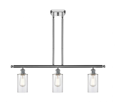 Clymer 3 Light Stem hung Island 9.38 Inch and 36 Inch Wide by Innovations - 516-3I-PC-G802