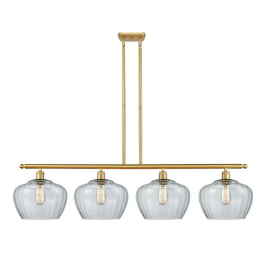 Fenton 4 Light Stem Hung Island 11.25 and 49.25 Inch Wide by Innovations - 516-4I-G9-L