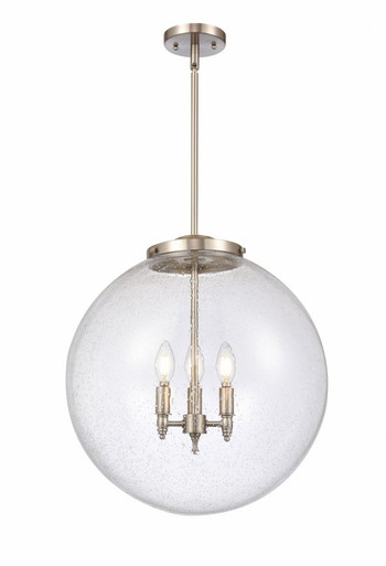Beacon 3 Light Large Pendant 18 Inch Wide by Innovations - 221-3S-SN-G204-18