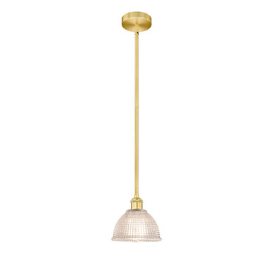 Arietta 1 Light Stem Hung Mini Pendant 7.5 X 8 Inch Wide by Innovations - 616-1S-G422