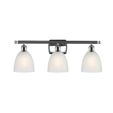 Castile 100W 3 LED Bath Vanity 10 Inch Tall and 26 Inch Wide by Innovations - 516-3W-G38-LED
