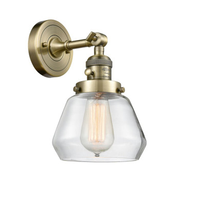 Fulton 1 Light Adjustable Left Wall Sconce 11 X 7 Inch Wide by Innovations - 203SW-G17