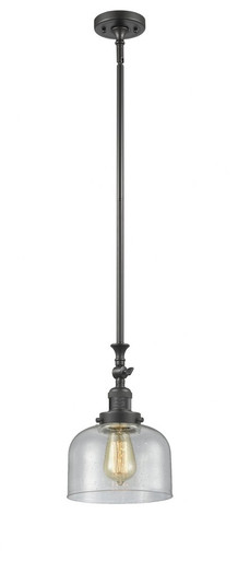 Bell 1 Light Adjustable Mini Pendant 11.63 X 7.75 Inch Wide by Innovations - 206-OB-G74