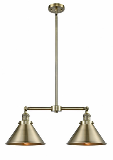 Briarcliff 2 Light Large Island Pendant by Innovations - 209-AB-M10-AB