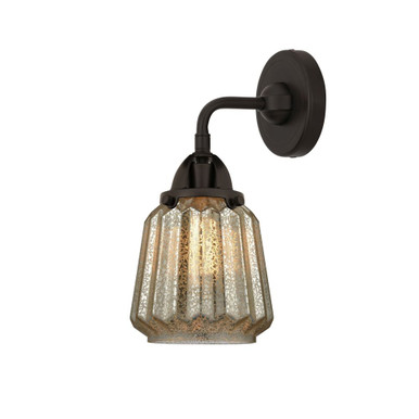 Chatham 100W 1 LED Wall Sconce 12.38 Inch Tall X 7 Inch Wide by Innovations - 288-1W-OB-G146-LED
