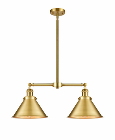 Briarcliff 2 Light Large Island Pendant by Innovations - 209-SG-M10-SG