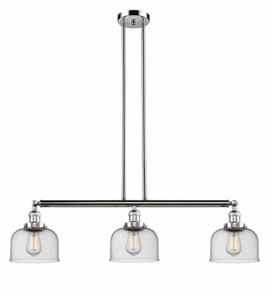 Bell 3 Light Stem Adjustable Island 13 Inch X 40.5 Inch Wide by Innovations - 213-PC-G74