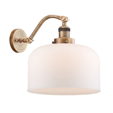 Bell 100W 1 LED Adjustable Wall Sconce 13 X 12 Inch Wide by Innovations - 515-1W-G7-L-LED