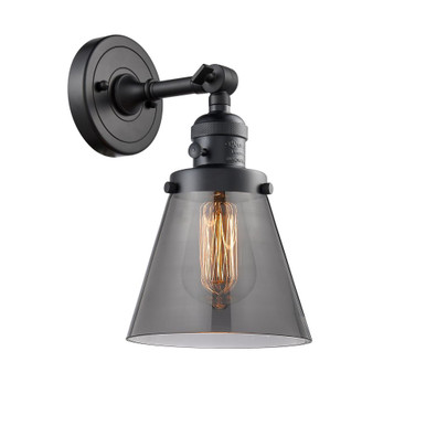 Cone 100W 1 LED Adjustable Down Wall Sconce 10 and 6.25 Inch by Innovations - 203SW-G6-LED