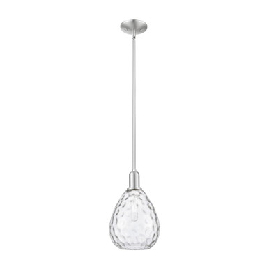 Waverly 1 Light Stem Hung Mini Pendant 12.63 and 8 Inch Wide by Innovations - 716-1S-SN-G372