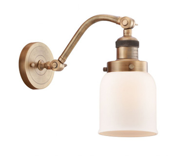 Bell 1 Light Adjustable Wall Sconce 11.5 Inch X 5 Inch Wide by Innovations - 515-1W-BB-G51