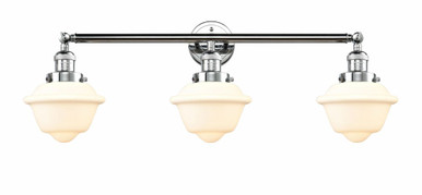 Oxford 3 Light Bath Vanity 10 Inch Tall and 34 Inch Wide by Innovations - 205-PC-G531