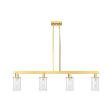 Clymer 4 Light Stem hung Island 9.75 and 46.63 Inch Wide by Innovations - 716-4I-G80