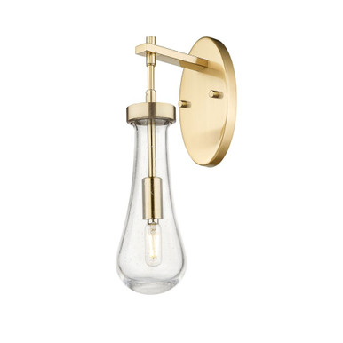 Owego 1 Light Wall Sconce 16.13 Inch Tall and 4 Inch Wide by Innovations - 451-1W-CB-G451-4SDY