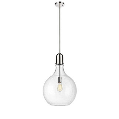 Amherst 1 Light Stem Hung Pendant 24.75 X 15.75 Inch Wide by Innovations - 492-1S-PN-G584-16