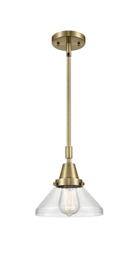 Halophane 1 Light Mini Pendant 9.13 Inch and 8.5 Inch Wide by Innovations - 447-1S-AB-G4474
