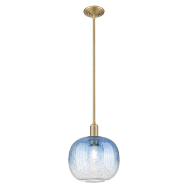 Brookhaven Sphere 1 Light Mini Pendant 12.63X10.5 Inch Wide by Innovations - 716-1S-BB-G481-10SB