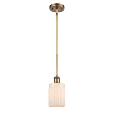 Hadley 100W 1 LED Mini Pendant 9 Inch Tall and 4.5 Inch Wide by Innovations - 516-1S-G34-LED
