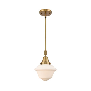 Oxford 100W 1 LED Mini Pendant 9.13 Inch and 7.5 Inch Wide by Innovations - 447-1S-G53-LED