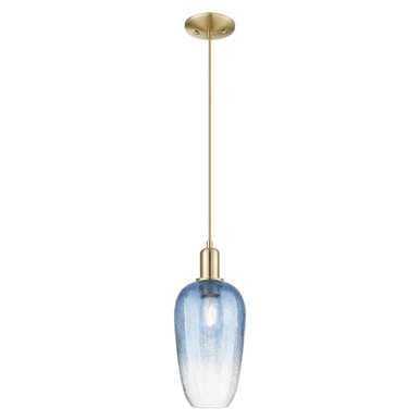 Brookhaven Flute 1 Light Cord Hung Mini Pendant 15.83X7 by Innovations - 716-1P-CB-G484-7SB