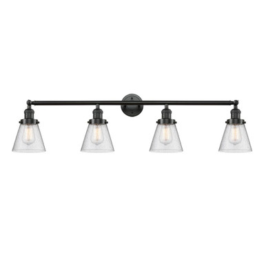 Cone 4 Light Adjustable Bath Vanity 11.75 X 44.925 Inch Wide by Innovations - 215-G6