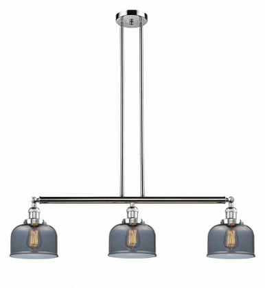 Bell 3 Light Stem Adjustable Island 13 Inch X 40.5 Inch Wide by Innovations - 213-PC-G73