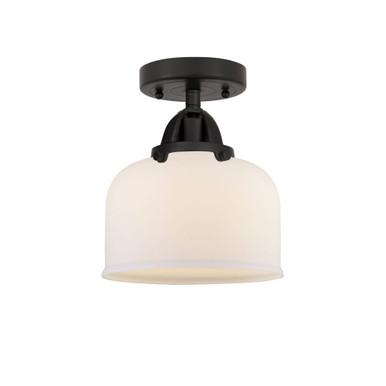 Bell 1 Light Semi Flush Mount 9.25 Inch Tall and 8 Inch Wide by Innovations - 288-1C-G7