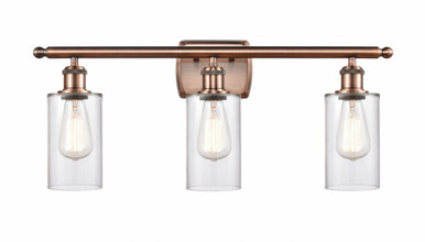 Clymer 3 Light Bath Vanity 9.88 Inch Tall X 23.88 Inch Wide by Innovations - 516-3W-AC-G802