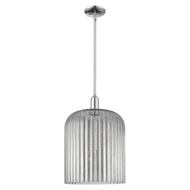 Bridal Veil 1 Light Mini Pendant 18.13 Inch and 12 Inch Wide by Innovations - 716-1S-PC-G559-12SM