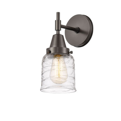 Bell 1 Light Wall Sconce 11 Inch Tall and 5 Inch Wide by Innovations - 447-1W-OB-G513