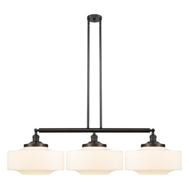 Bridgeton 3 Light Stem Adjustable Island 12.5X50 Inch Wide by Innovations - 213-OB-G691-16