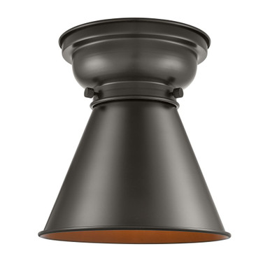 Appalachian 100W 1 LED Flush Mount 8.38 Inch and 8 Inch Wide by Innovations - 623-1F-M13-LED